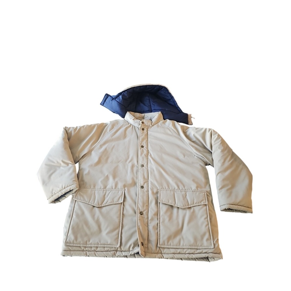 J. C. Penney Men's Vintage 70's Padded Parka Puffer Jacket Sz XL